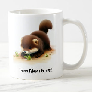 Une Belle Mug De Café Peint En 3D