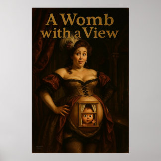 Une bombe avec vue - Poster classique de parodie à