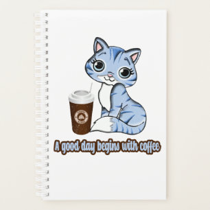 Une Bonne Journée Commence Avec Du Café Chats Et