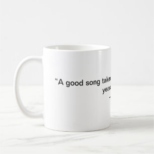 Une bonne tasse de chanson