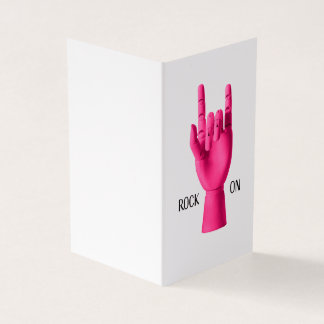 Une carte amusante pour le rocker dans votre vie