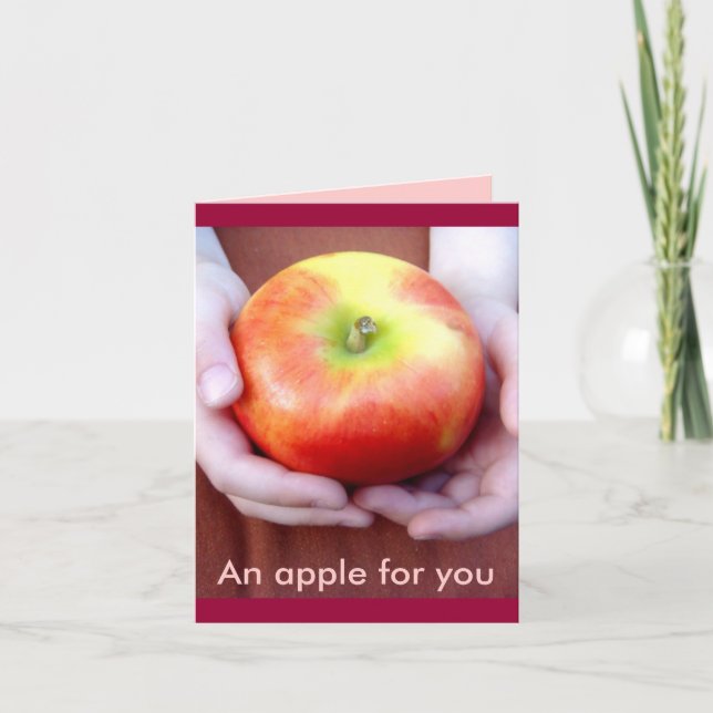 Une carte Apple for You (Devant)