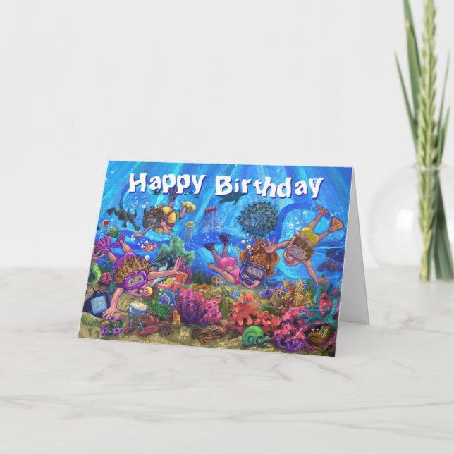 Une carte bleue (Devant)