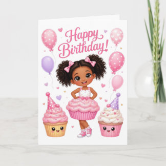 Une carte d'anniversaire douce