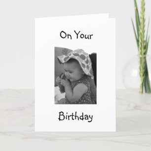 UNE CARTE D'ANNIVERSAIRE TRÈS SPÉCIALE