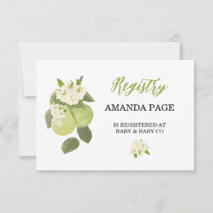 Une Carte De Boîtier Sweet Little Pear