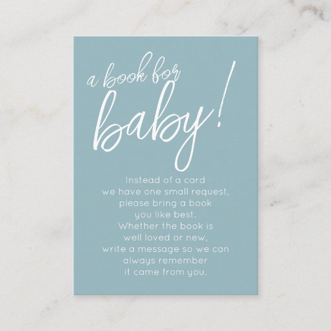 Une carte de joint pour une douche de bébé pour la (Devant)