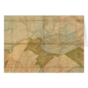 Une carte de l'état de Pennsylvanie