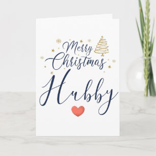 Une carte de Noël spéciale pour mon mari Extraordi
