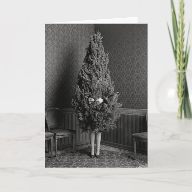 Une carte de Noël surréaliste (Devant)