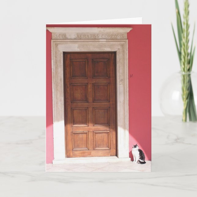 une carte de note (Devant)