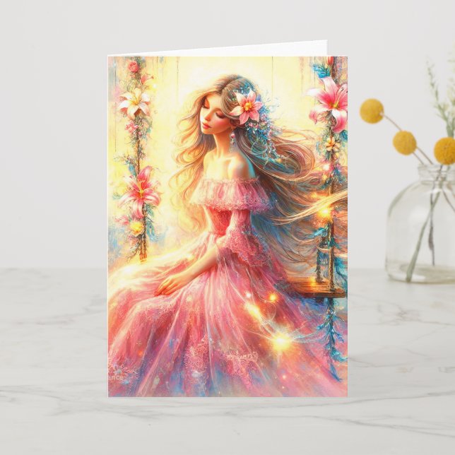 Une carte de plaisir pour un message d'amour (Recto)