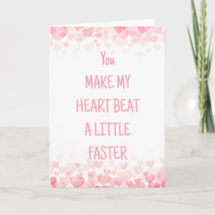 Une carte de Saint-Valentin qui fait battre mon cœ