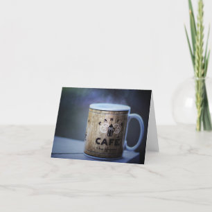 Une carte de Sunrise Note Cup à la vapeur