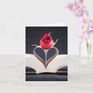 Une carte de voeux d'amour