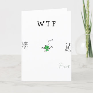 Une carte de voeux de l'un de ces jours