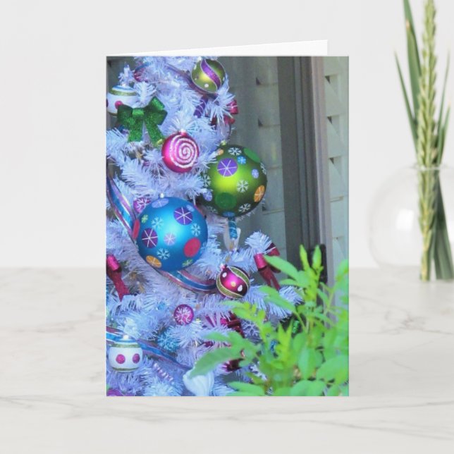 Une carte de voeux de Noël ! (Devant)