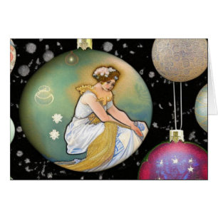 Une carte de voeux de Noël avec vos mots