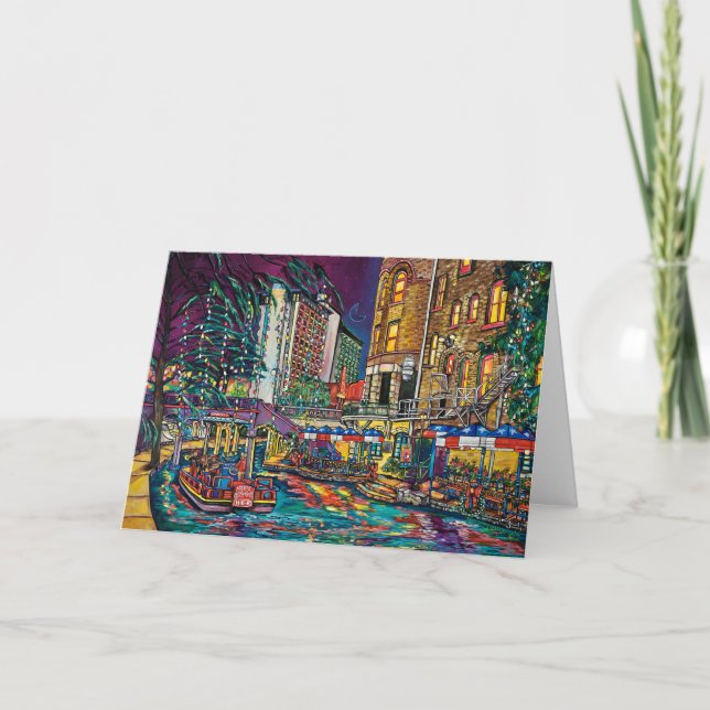 Une carte de voeux de Noël de San Antonio (Devant)