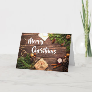 Une carte de voeux de Noël pour pays joyeux