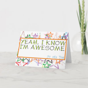 Une carte de voeux unique pour les diplômes ou l'a