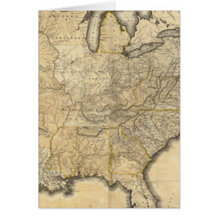 Une carte nouvelle et correcte des États-Unis