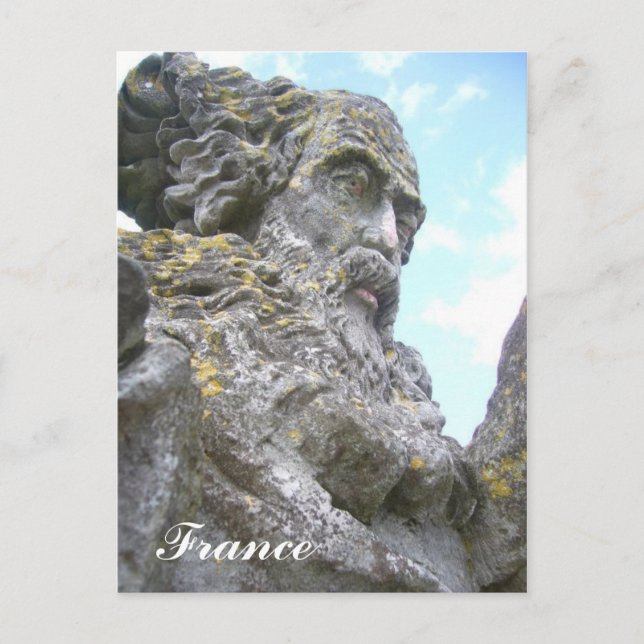 Une carte postal d'un joli statue postcard (Front)