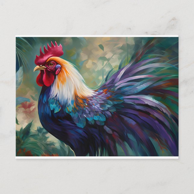 Une carte postale Enchantante pour la peinture sur (Devant)