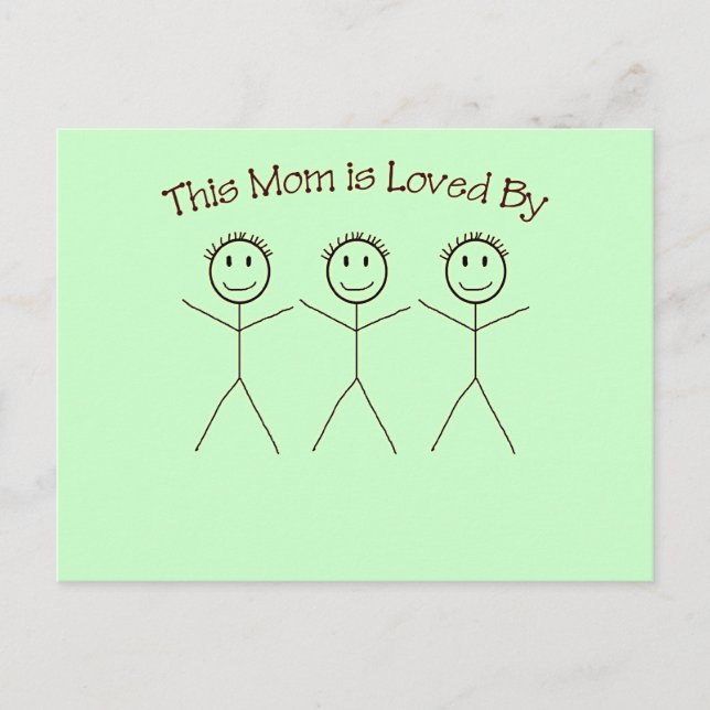 Une carte postale pour maman (Devant)