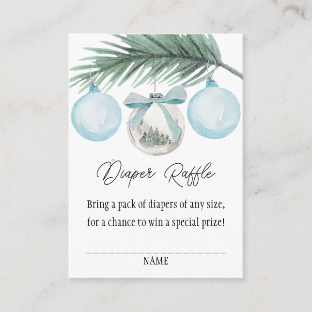 Une Carte Raffinée Merry Little Baby shower (Devant)