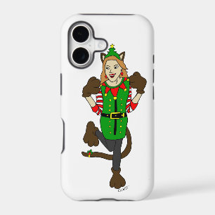 une catgirl de Noël  