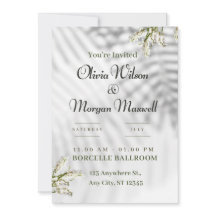 Une célébration de l'amour : Faire-part de mariage