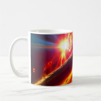 Une collection de tasses de planètes du système so