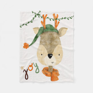 Une couverture de Noël est à la recherche d'un béb