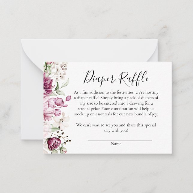 Une douce petite fille Baby shower Déchets Carte R (Devant)