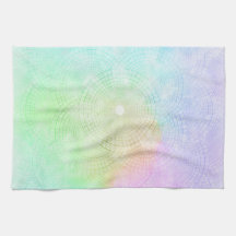 Une éclaboussure de serviette de cuisine en pastel