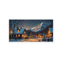 Une étiquette de Noël à la maison/Sticker