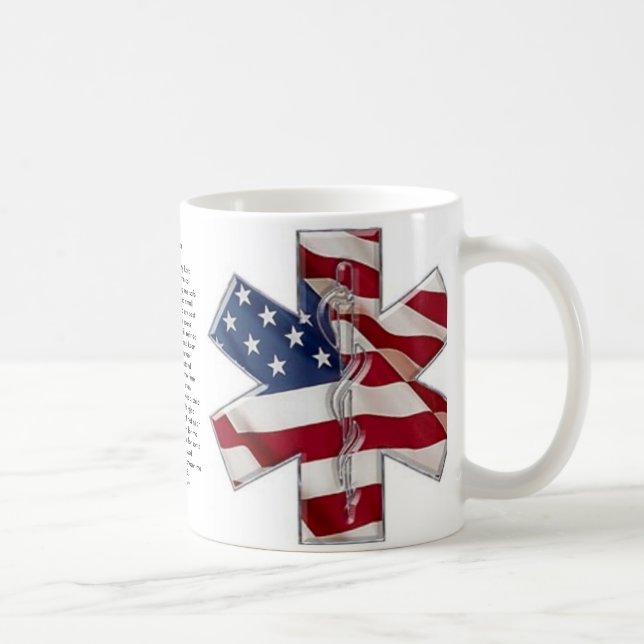 Une étoile de prière d'EMT de tasse de la vie (Droite)