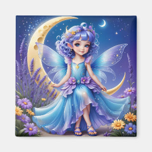 Une fée - Aimant bleu