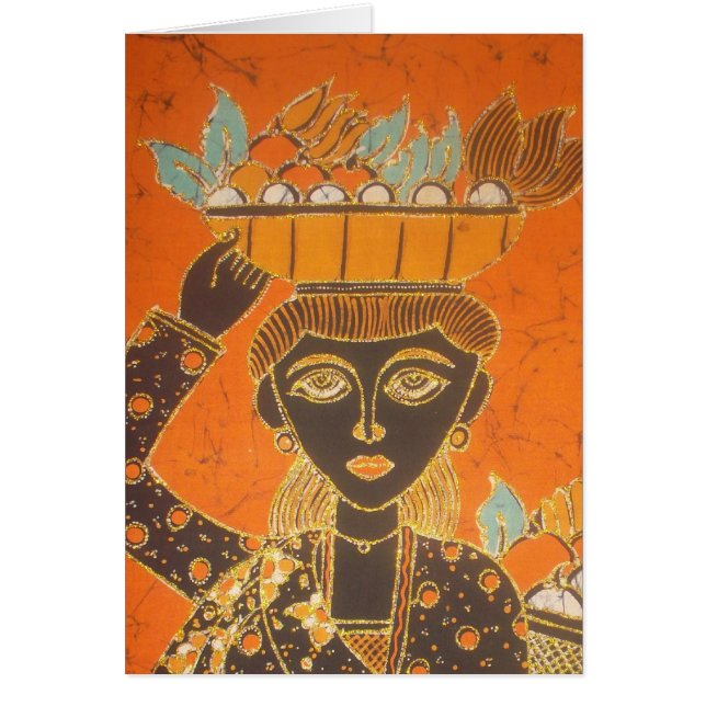 Une femme africaine portant une Personnaliser de p (Devant)