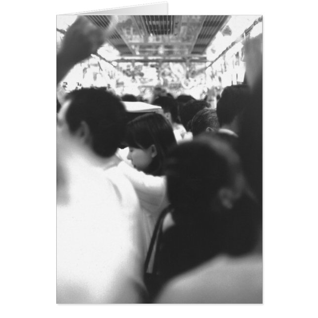 Une femme dans le métro (Devant)