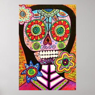 Une femme mexicaine affiche son crâne rose