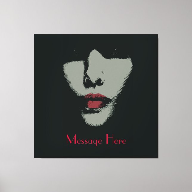 Une Femme Mystère Enveloppée Toile (Recto)