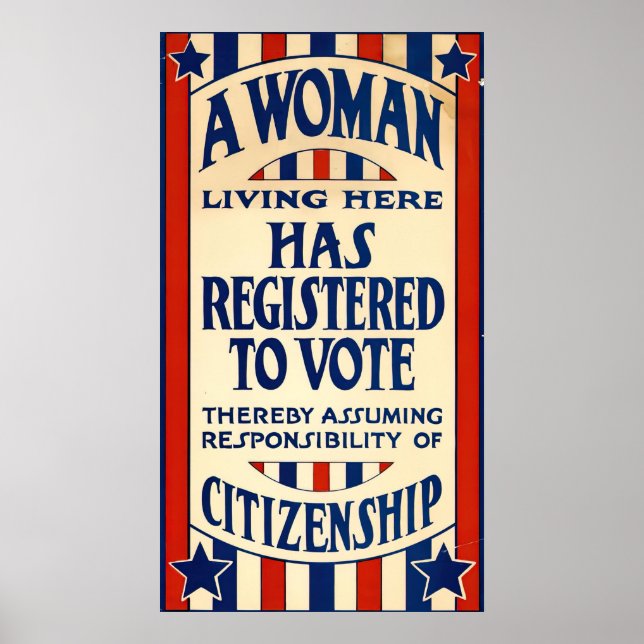 Une Femme Vivant Ici Poster (Devant)