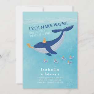 Une fête inoubliable – Invitation d'anniversaire p