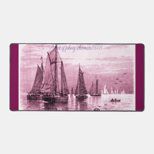 "Une flotte de goélettes de pêche 1878"