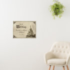 Une fois Fairy Tale Castle Mariage Bienvenue