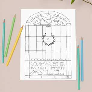 Une fois pour toutes la carte de couleur de fond e