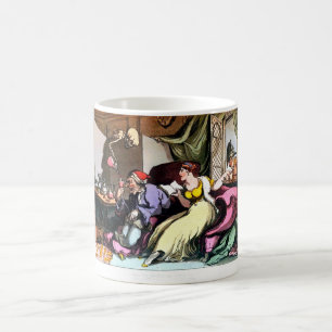 Une fois que le vieil imbécile a buvait sa tasse
