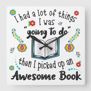 Une Horloge De Livre Magnifique